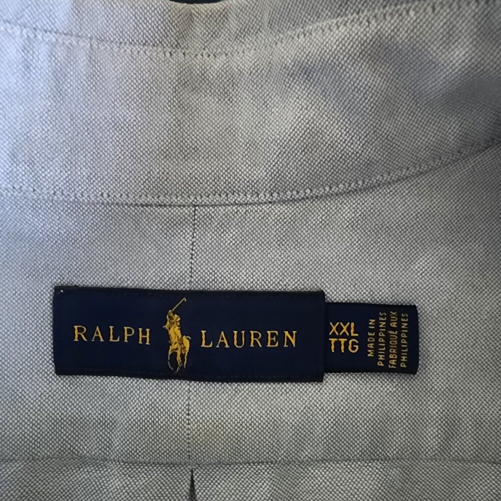 Polo Ralph Lauren Men's Classic-Fit Short-Sleeve Oxford Shirt - XXL - Picture 4 of 5